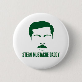 Stern Mustache Button