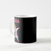 Stern Name Personalisierter Geburtstag Dabbing Ein Kaffeetasse (Vorderseite Links)