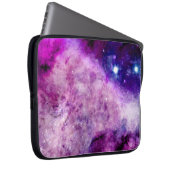 Stern-Nebelfleck-lila Rosa der Laptopschutzhülle (Vorne Rechts)