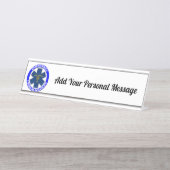 Stern Oregons EMS des Lebens Schreibtischnamensplakette (Vorderseite )