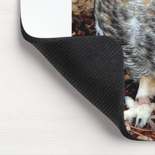 Stern Owl Mousepad (Ecke)