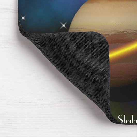 Stern-Planeten-Raum Mousepad (Ecke)