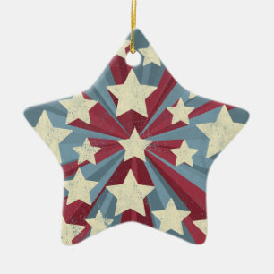 Stern-Pop-Verzierung Keramik Ornament