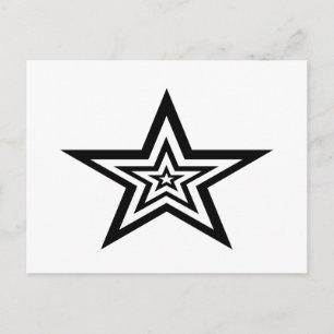 Stern Postkarte
