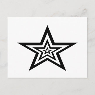 Stern Postkarte