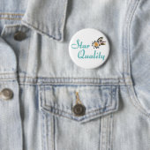 Stern-Qualitäts-Knopf Button (Beispiel)