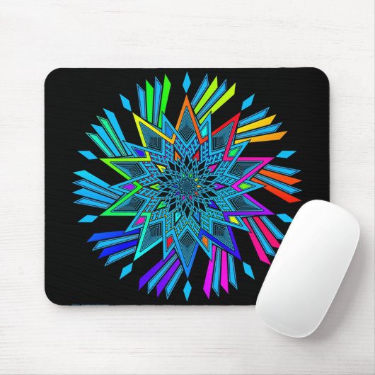 Stern-Rotation Mousepad (Mit Mouse)