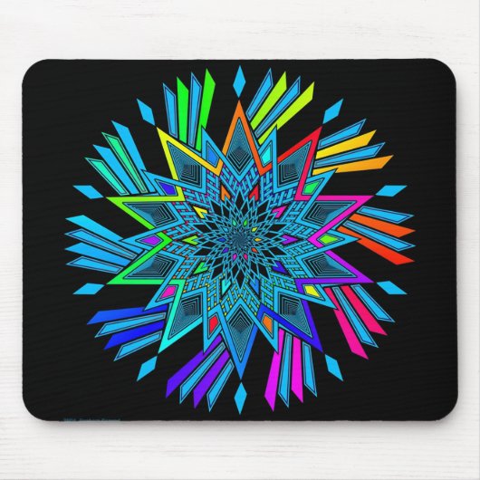 Stern-Rotation Mousepad (Vorne)