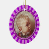 Stern-runder Foto-Rahmen Keramik Ornament (Rechts)