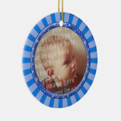 Stern-runder Foto-Rahmen Keramikornament (Rechts)