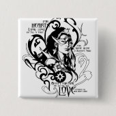 Stern-Saphir-Grafik 2 Button (Vorderseite)