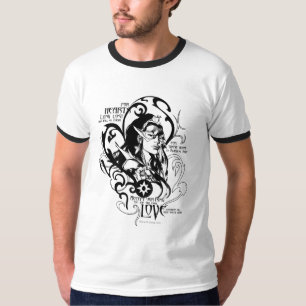 Stern-Saphir-Grafik 2 T-Shirt