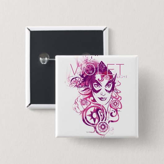 Stern-Saphir-Grafik 3 Button (Vorne & Hinten)