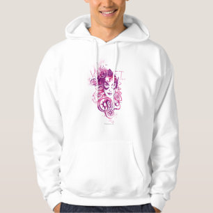 Stern-Saphir-Grafik 3 Hoodie