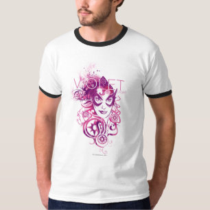 Stern-Saphir-Grafik 3 T-Shirt