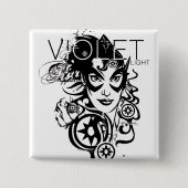 Stern-Saphir-Grafik 4 Button (Vorderseite)