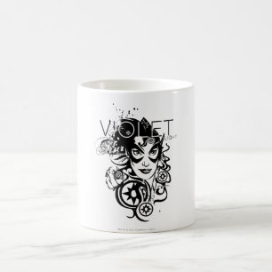 Stern-Saphir-Grafik 4 Kaffeetasse