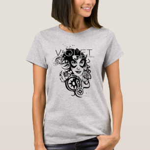 Stern-Saphir-Grafik 4 T-Shirt