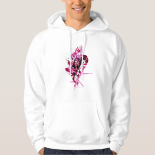 Stern-Saphir-Grafik 8 Hoodie