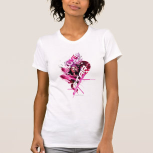 Stern-Saphir-Grafik 8 T-Shirt
