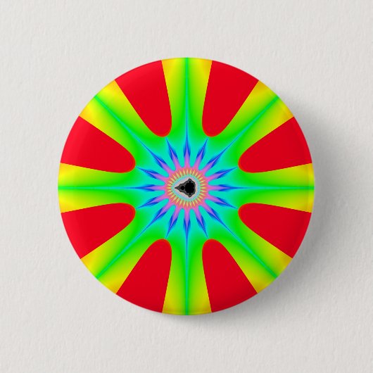 Stern - Schaltfläche Fraktal Button (Vorderseite)