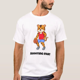 Stern schießen! Ein lustiger Katzenball T-Shirt