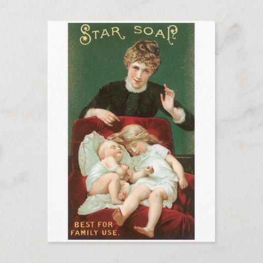 Stern Seife Postkarte (Vorderseite)