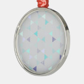 Stern Silbernes Ornament (Links)