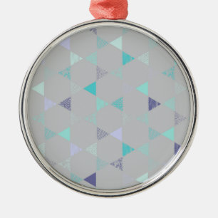 Stern Silbernes Ornament