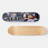 Stern-Skater-MädchenSkateboard Skateboard (Horizontal)