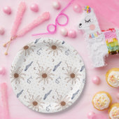 Stern, Sonne und Mond Pappteller (Party)