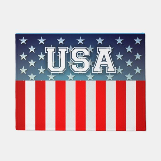 Stern-Spangled Art Fußmatte (Vorderseite)