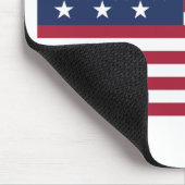 Stern Spangled Fahne mit 15 Sternen Mousepad (Ecke)