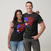 Stern Spangled Fahnen-Amerika-Flaggen-T - Shirt (Unisex)