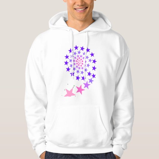 Stern-Spirale Hoodie (Vorderseite)