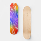 Stern-Spirale: Kundenspezifisches Skateboard (Vorderseite)