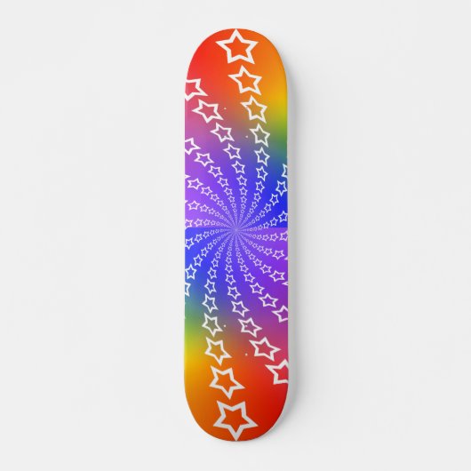 Stern-Spirale: Kundenspezifisches Skateboard (Vorne)
