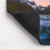 Stern-Spuren über Torres Del Paine Mousepad (Ecke)