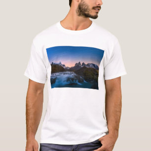 Stern-Spuren über Torres Del Paine T-Shirt