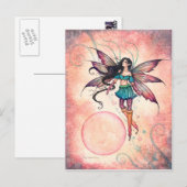 Stern Stepper Feen Fantasy Kunst Postkarte (Vorne/Hinten)