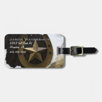 Stern-Stolz-Gepäckanhänger Texas einziger