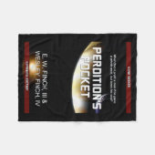 Stern-Sucher, Blanket Kapitän Fleecedecke (Vorderseite (Horizontal))