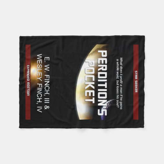 Stern-Sucher, Blanket Kapitän Fleecedecke (Vorderseite (Horizontal))