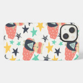 Stern Superheld iPhone Hülle (Rückseite (Horizontal))