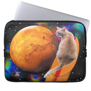 Stern-Surfer-Katze Chili Pepper Laptopschutzhülle