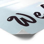 Stern Tabby Cat verlangt einen ernsthaften Vortrag Poster (Ecke)