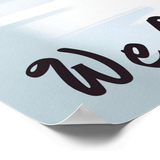 Stern Tabby Cat verlangt einen ernsthaften Vortrag Poster (Ecke)