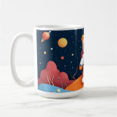Stern-Teddy-Figur-Vibes Kaffeetasse (Links)