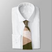 Stern-Umbau auf Leinwand-Tarnungs-Art Krawatte (Gebunden)