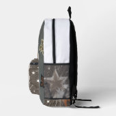 Stern- und Katzenfutter Bedruckter Rucksack (Rechts)